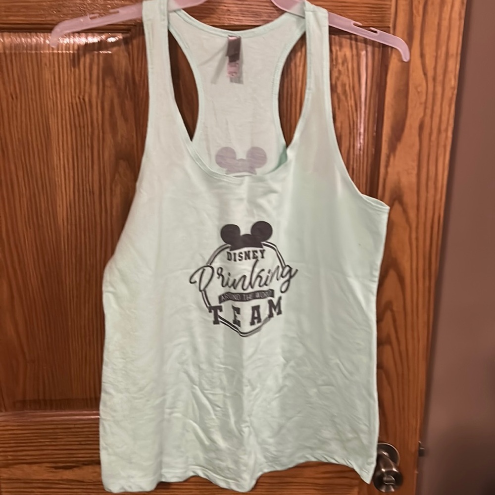 Light green Disney Epcot drinking tank